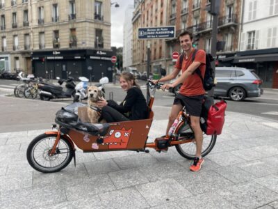 BAKFIETS Electric Cargo Bike Classic promotion location velo cargo electrique