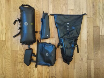 Sacoches bikepacking 100% imperméables