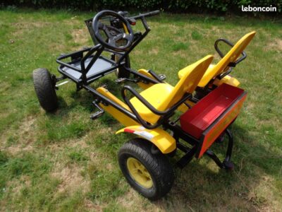 Kart Berg à Pédales ou Rosalie 2 Adultes. Prix indiqué est pour 1/2 journée (35€ pour la demi-journée).