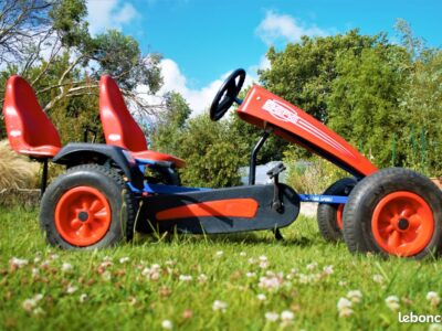 Kart Berg à pédales Adulte et un siège enfant de - 30 kilo en option. Prix indiqué est pour 1/2 journée (20€ pour la demi-journée).