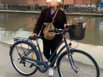 Vélo de ville type hollandais