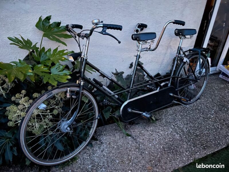 Vélo Tandem pour Adulte. Prix indiqué est pour 1/2 journée (20€ la demi-journée).