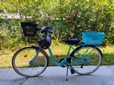 Vélo de ville équipé