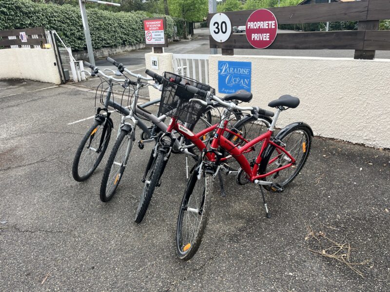 LOCATION DE VÉLOS MIXTES SUR HOSSEGOR, CAPBRETON, SEIGNOSSE