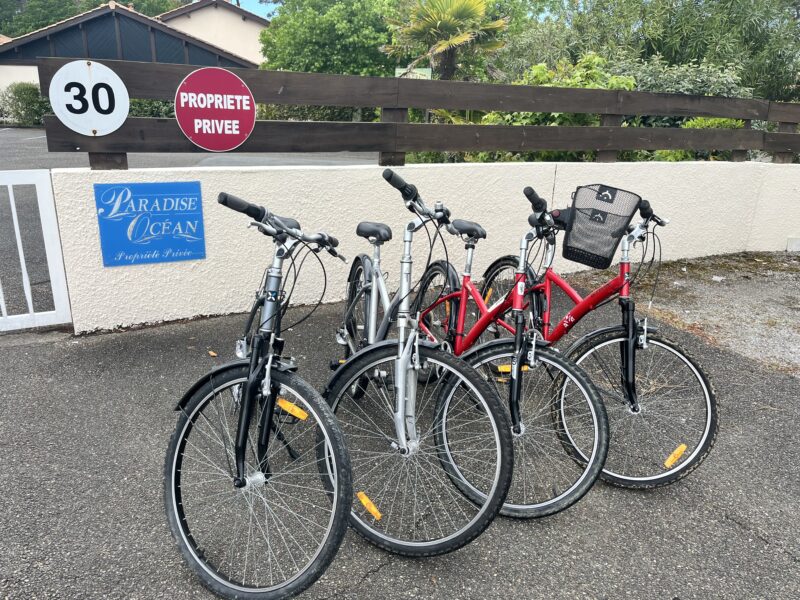 LOCATION DE VÉLOS MIXTES SUR HOSSEGOR, CAPBRETON, SEIGNOSSE