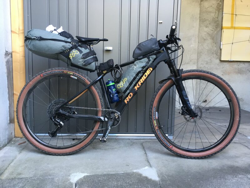 VTT Rockrider cross-country carbone