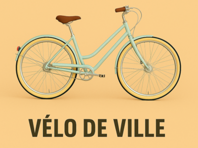 Location de vélo de ville courte ou longue durée