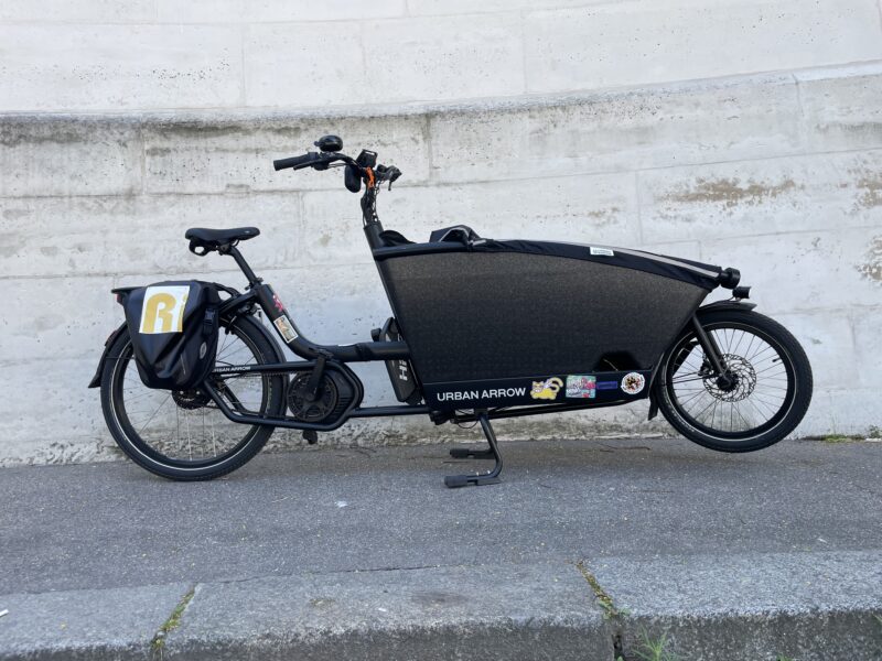 Location vélo cargo électrique