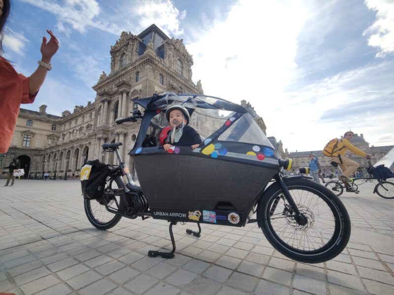 Location vélo cargo électrique