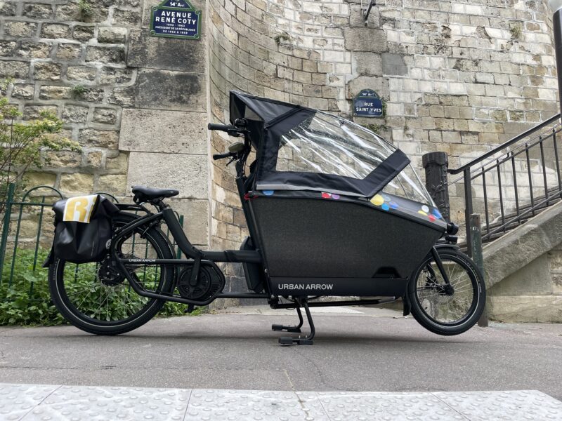 Location vélo cargo électrique