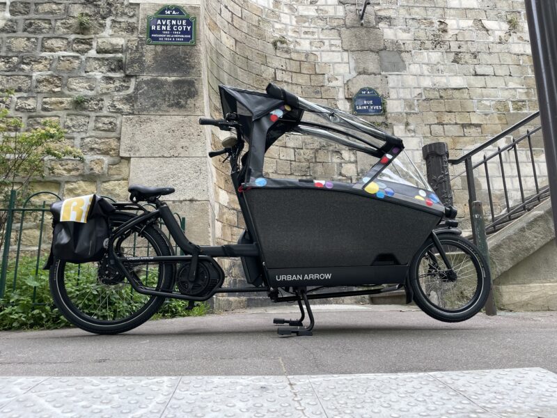 Location vélo cargo électrique