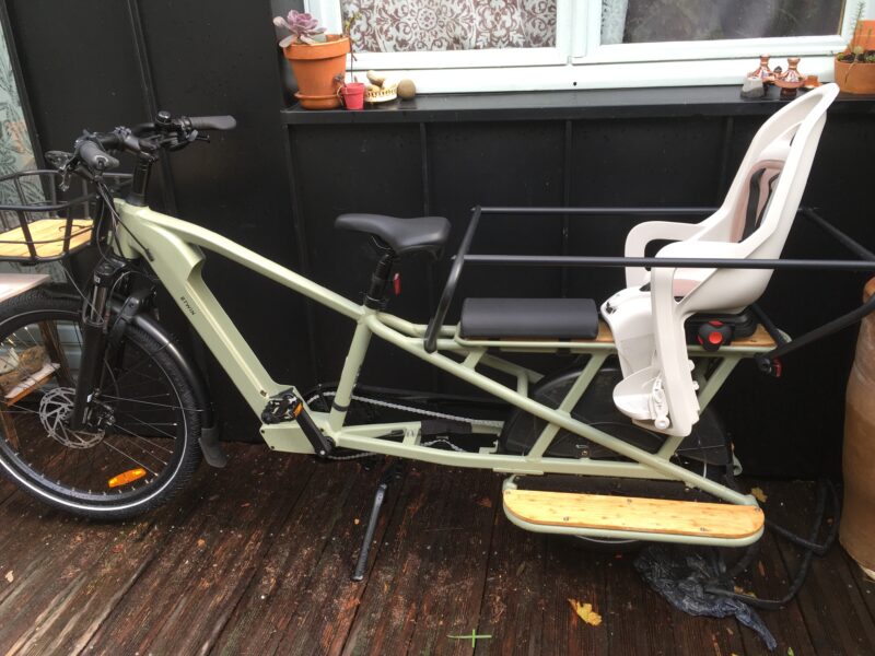 vélo cargo Longtail électrique