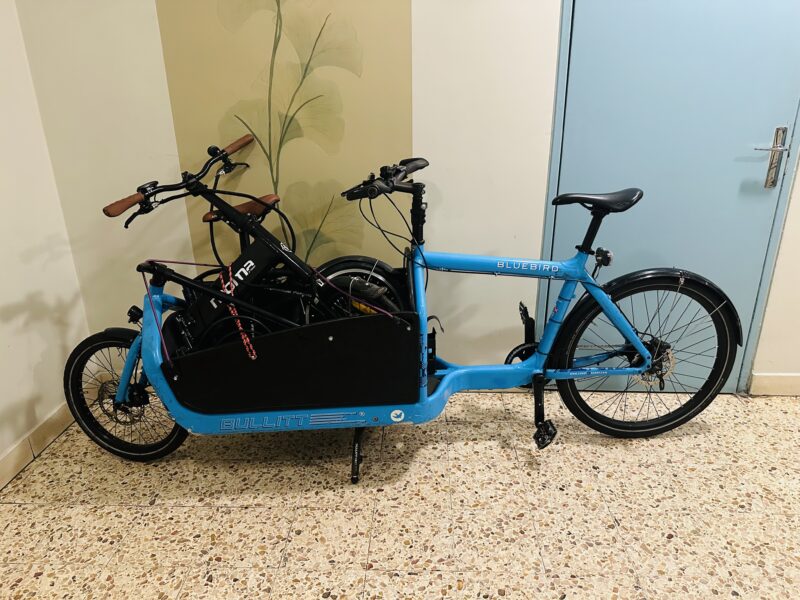 Vélo cargo Bullitt bluebird