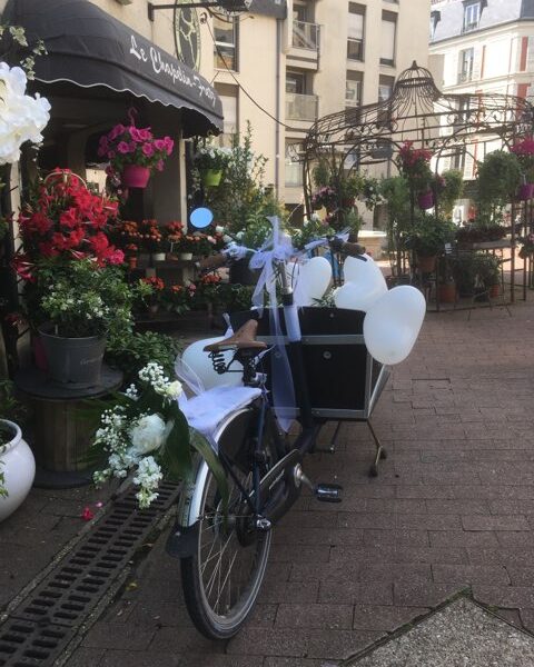 Vélo cargo mariage cargo bike électrique