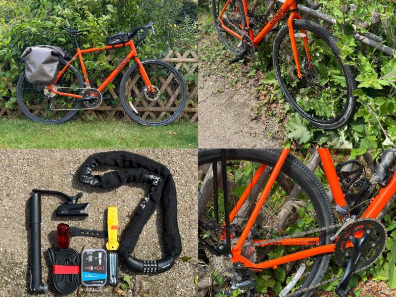 Location vélo BIKEPACKING taille L avec équipements inclus