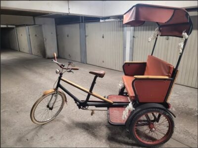 Tuk tuk ou Vélo taxi, Prix indiqué est pour une 1/2 journée (35€ la demi-journée)