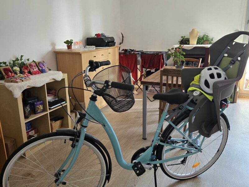 Vélo DE VILLE avec siège enfant