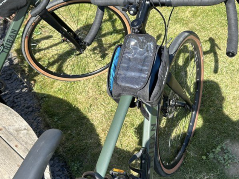 Gravel Décathlon GRVL 120 à louer (Paris – équipé bikepacking)