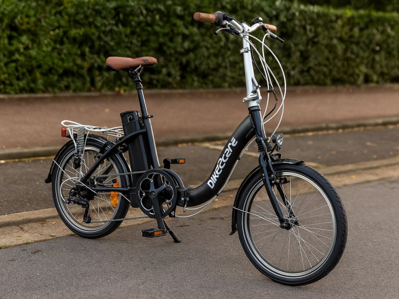 Vélo électrique pliant