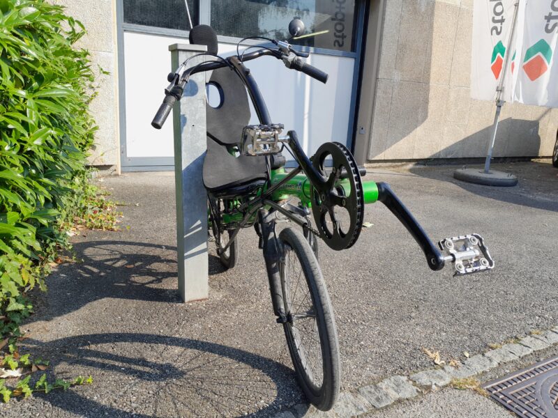 vélo couché pliable