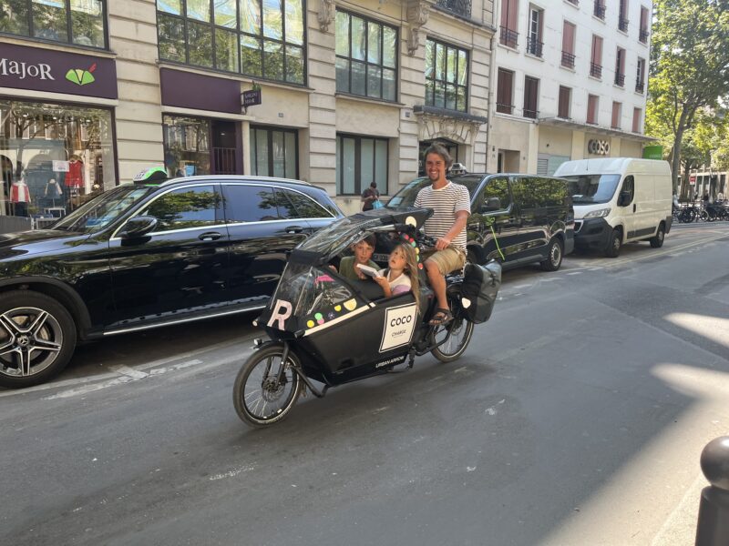 Location vélos cargo électriques