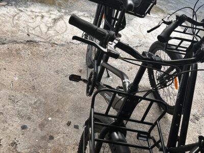 Visite à vélo de la commune de Port-Louis